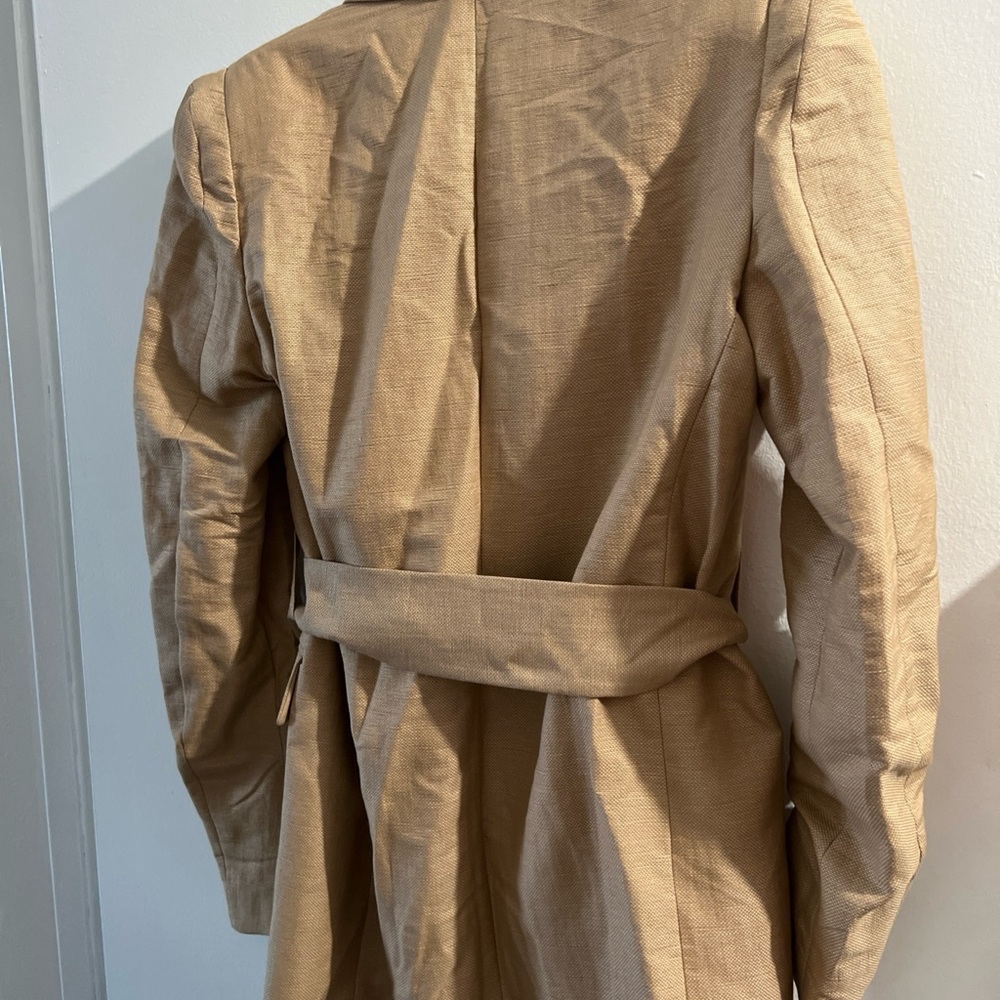 Valentina Shah Camel -Beige Blazer / Jacket Size 4 - Picture 6 of 11